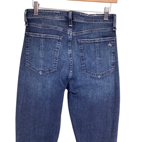 Rag & Bone Jeans Size 27 Nina High-Rise Skinny Dark Wash Stretch - Picture 7 of 11